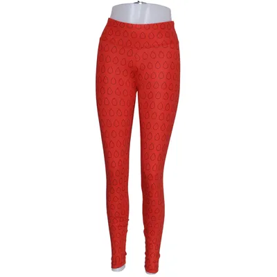 Sports tights (Red, Black) from Libresse Elastane, Polyester