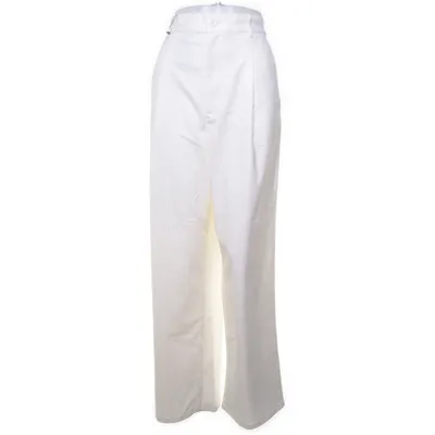 Palazzobyxor (Vit) från Urban Outfitters Elastan, Polyester, Viskos