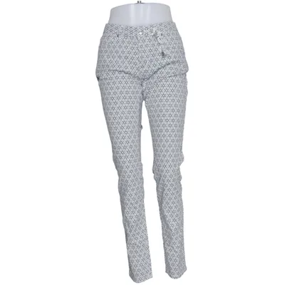 Chinos (Blå, Hvid) fra Honey Bee Blue Bomuld, Elastan