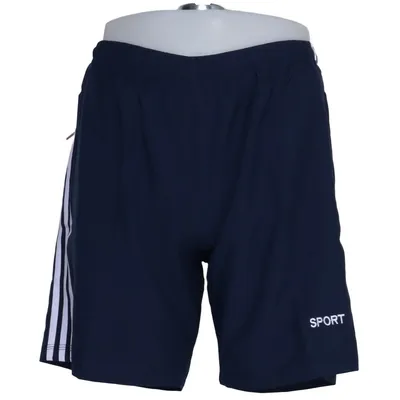Träningsshorts (Blå, Vit) från Sports Polyester