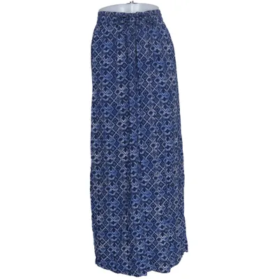 Maxi skirt (Blue, White) from UpFashion Viscose