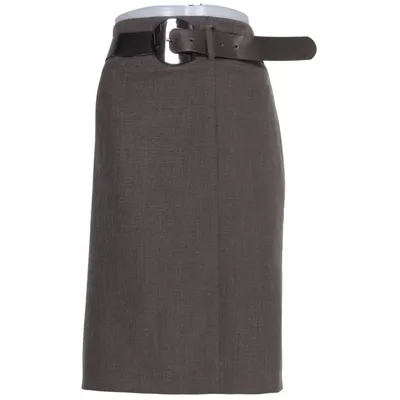 Skirt (Brown) from Gerry Weber Acetate, Cupro, Polyester