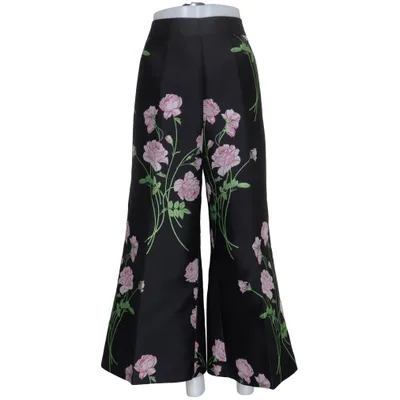 Palazzo broek (Zwart, Roze, Groen) van Warehouse Polyester