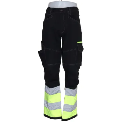 Work pants (Black, Yellow, Silver) from Bluewear Cotton, Polyester