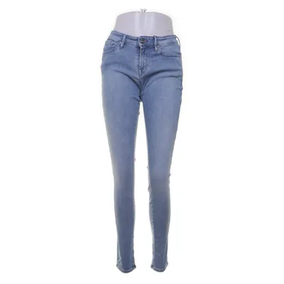 Spijkerbroek (Blauw) van Sharp Katoen, Polyester, Elastaan, Leer