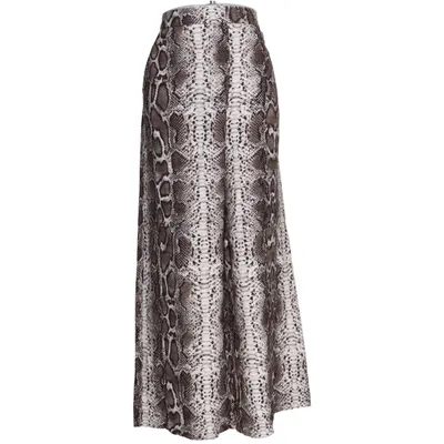 Palazzo pants (Beige, Brown) from H&M Polyamide, Polyester, Viscose