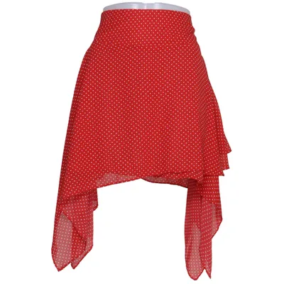 Jupe (Rouge, Blanc) de Saix Polyester