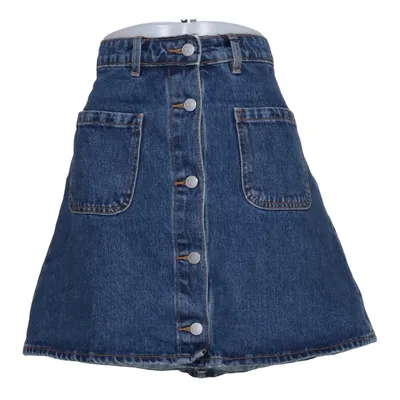 Spijkerrok (Blauw) van Monki Katoen