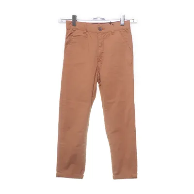 Chinos (Bruin) van LC Kids Katoen, Elastaan