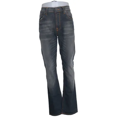 Spijkerbroek (Thin Finn) van Nudie Jeans Katoen, Elastaan