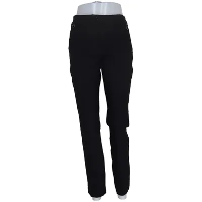 Chinos (Black) from Canda Elastane, Polyamide, Viscose