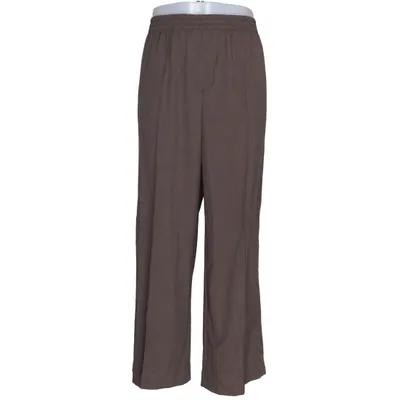 Byxor (Brun) från H&M Elastan, Polyester, Viskos