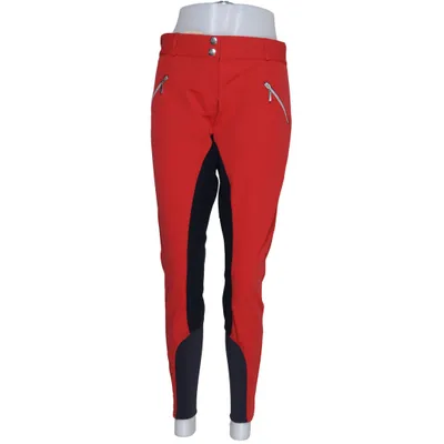 Breeches (Red, Black) from Horse Life Elastane, Polyester, Viscose