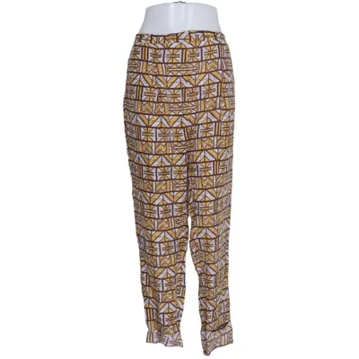 Pyjamasbyxor (Brun, Gul, Vit) från Wood Wood Silke