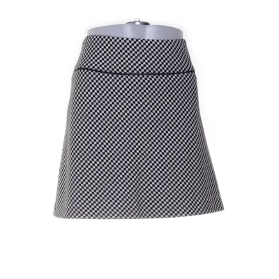 Kjol (Svart, Vit, Flerfärgad) från Riley Woman Acetat, Akryl, Elastan, Polyester, Viskos