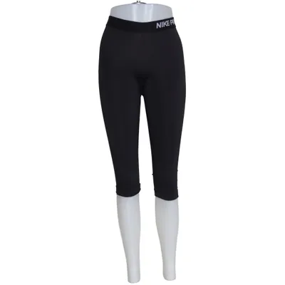 Sportleggings (Zwart) van Nike Pro Elastaan, Polyester