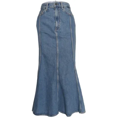 Jeanskjol (Blå) från COS Bomull