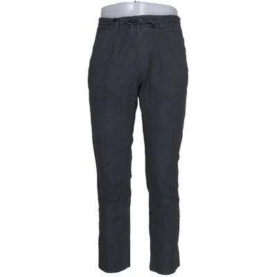 Chinos (Grijs) van Bondelid Katoen, Viscose