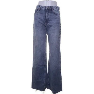 Spijkerbroek (Blauw) van Mango Denim Organisch katoen