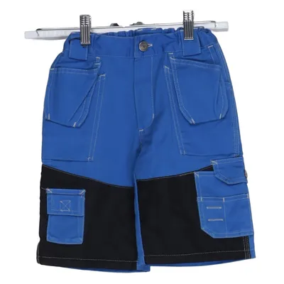 Korte werkbroek (Blauw, Zwart) van Carpenter Katoen, Polyester