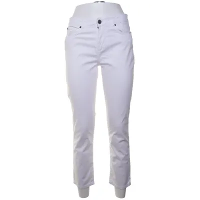Jeans (Vit) från Lexington Co Bomull, Elastan