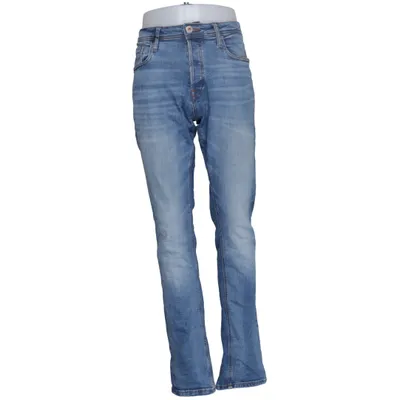Spijkerbroek (Blauw) van Jack & Jones Jeans Intelligence Elastaan, Organisch katoen, Polyester