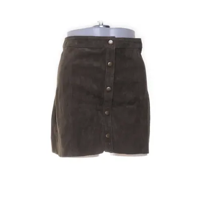 Leather skirt (Brown) from Forever 21 Leather
