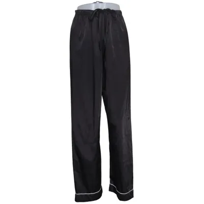 Pajama pants (Black) from Silver Polyester
