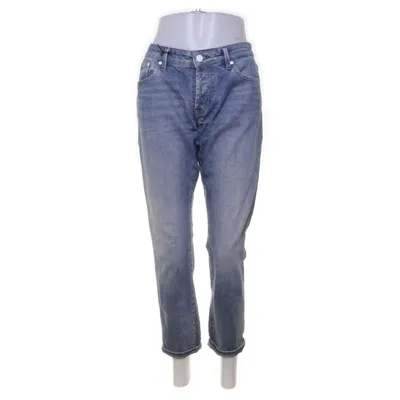 Jeans (Blue) from Denham Cotton, Elastane, Polyester, Leather