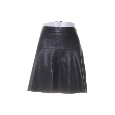 Leren rok (Zwart) van Banana Republic Leer, Polyester