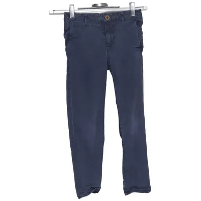 Chinos (Blue) from L.O.G.G by H&M Cotton, Elastane