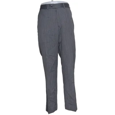 Kostuumbroek (Grijs) van Turo Tailor Polyester, Wol