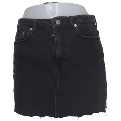 Jupe en jean (Noir) de Summerburst NA-KD Coton, Élasthane