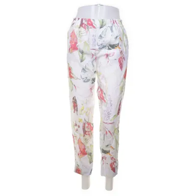 Broek (Wit, Meerkleurig) van Clarina Collection Linnen