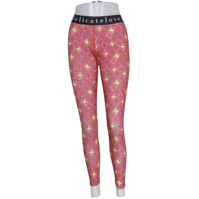 Collants de sport (Rose, Jaune, Multicolore) de Delicatelove