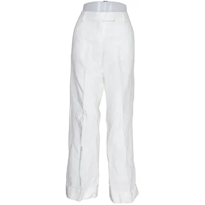 Palazzobyxor (Vit) från Turnover Linne