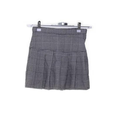 Kjol (Svart, Vit) från H&M Elastan, Polyester