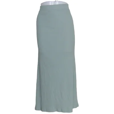 Maxi nederdel (Grøn) fra House of Lola Bomuld, Elastan, Modal