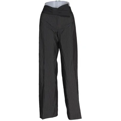 Pantalon de costume (Gris) de POIS Élasthane, Polyester, Viscose