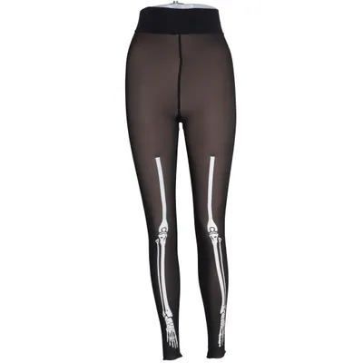 Leggings (Svart, Vit) från Esmara Elastan, Polyamid, Polyester