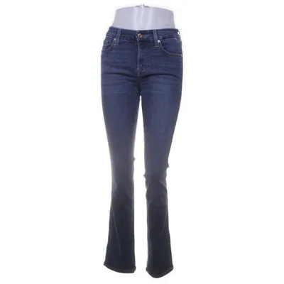 Spijkerbroek (Blauw) van 7 for All Mankind Katoen, Elastaan, Lyocell, Polyester