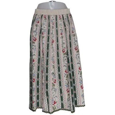 Skirt (Beige, Green, Red) from Landhaus mode Cotton, Linen, Viscose