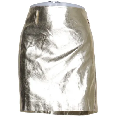 Nederdel (Guld) fra Nikkie Polyester, Polyurethan