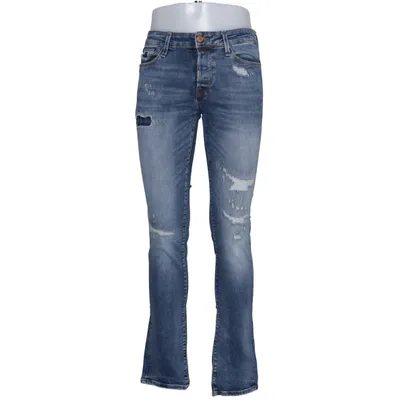 Jeans (Blå) från Jack & Jones Elastan, Skinn, Polyester