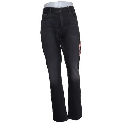 Spijkerbroek (Grijs) van Uniqlo Jeans Acryl, Katoen, Elastaan, Viscose