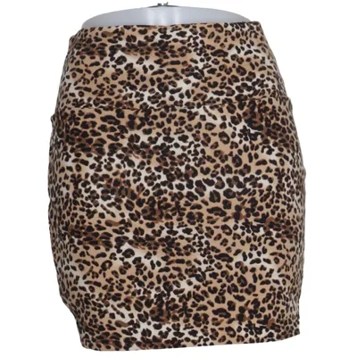 Jupe (Beige, Marron, Noir) de Heart Hips Coton, Élasthane
