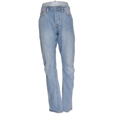 Spijkerbroek (Blauw) van Evisu Katoen
