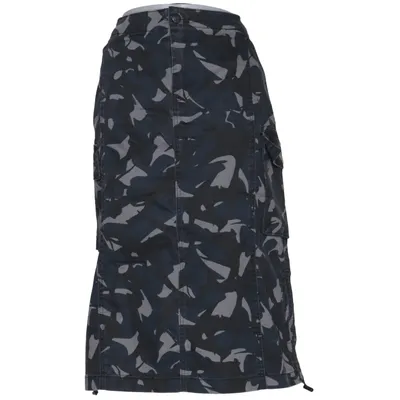 Kjol (Blå, Grå, Vit, Flerfärgad) från Pulz Jeans Bomull, Elastan, Polyester