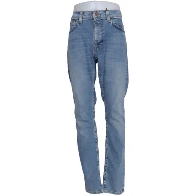 Jeans (Lean Dean Broken Blue) from Nudie Jeans Cotton, Elastane