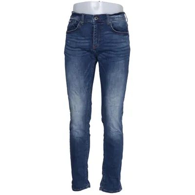 Spijkerbroek (Blauw) van Lindbergh Katoen, Elastaan, Polyester
